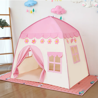 Pink Garden House Tent